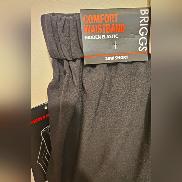 Briggs New York Plus Size Pull-On Dress Pants - Black, size 20WS - Picture 5 of 8